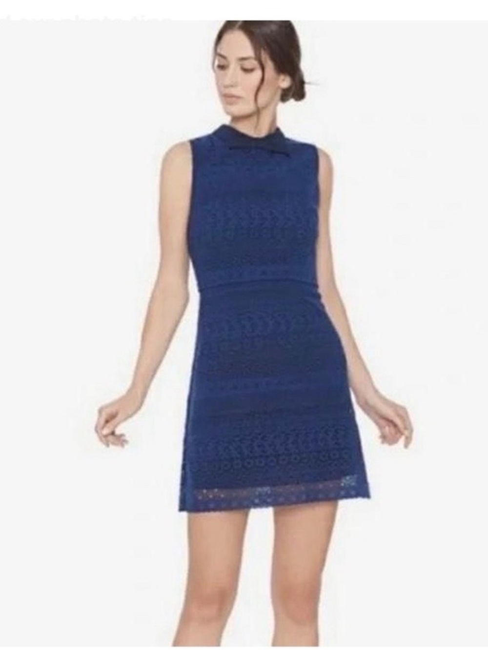 alice and olivia blue lace dress + | Dresses | Alice Olivia Ines Mini Peter Pan Collar Size 4 Heel Type:Stiletto From party metallic Buy GIRL CNTRL Print